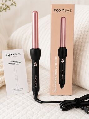 FOXYBae Rose Gold 25mm Curling Wand